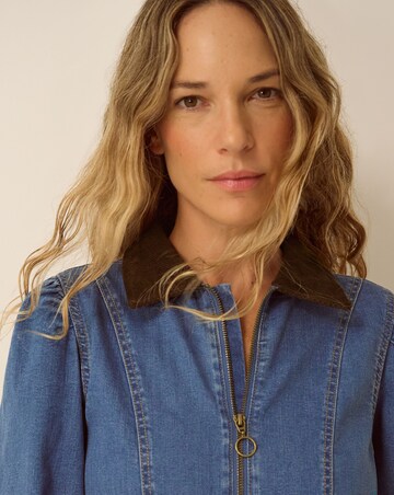 Monsoon Poppy Denim Midi Dress