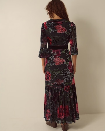 Monsoon Anya Floral Maxi Dress