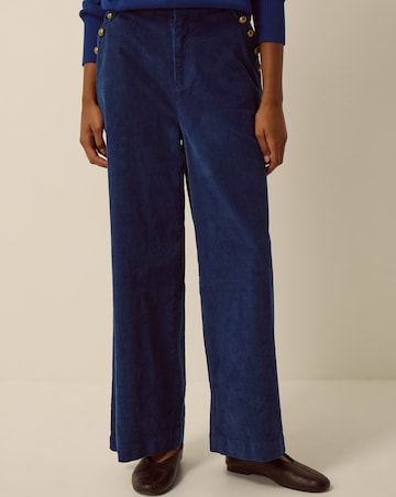 Monsoon Lucy Corduroy Wide Leg Trousers
