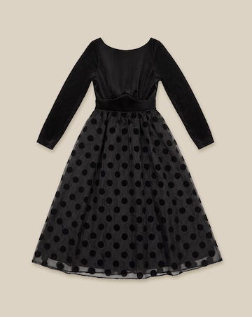 Monsoon Viana Velvet Midi Dress