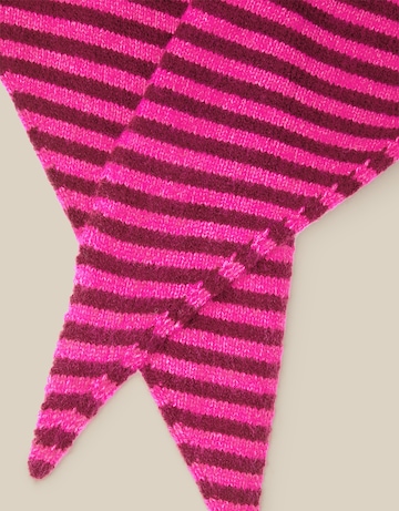 Monsoon Safi Stripe Triangle Scarf
