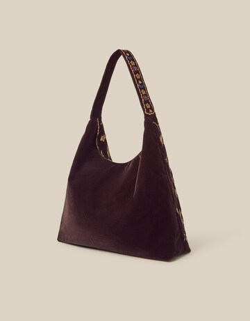 Monsoon Hatti Velvet Shoulder Bag