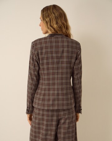 Monsoon Gracie Check Print Jacket