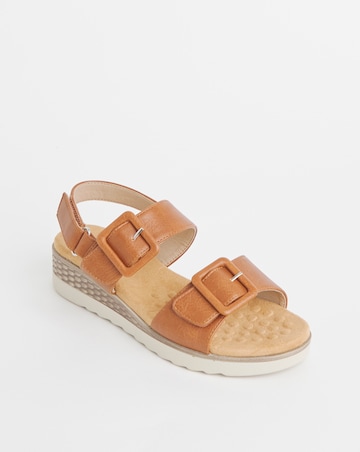 Cushion Walk T&C Buckle Sandal E Fit