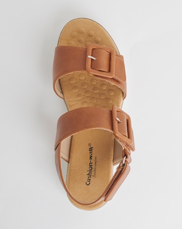 Cushion Walk T&C Buckle Sandal E Fit