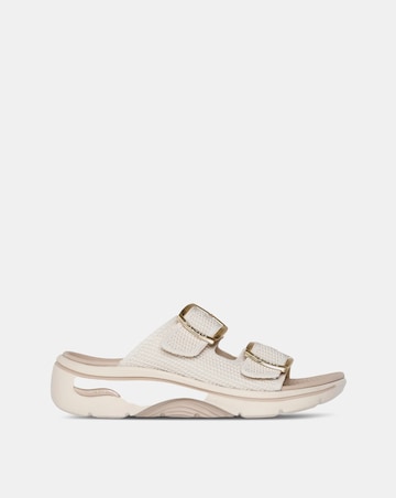 Skechers Go Walk Arch Support Buckle Sandals Standard Fit