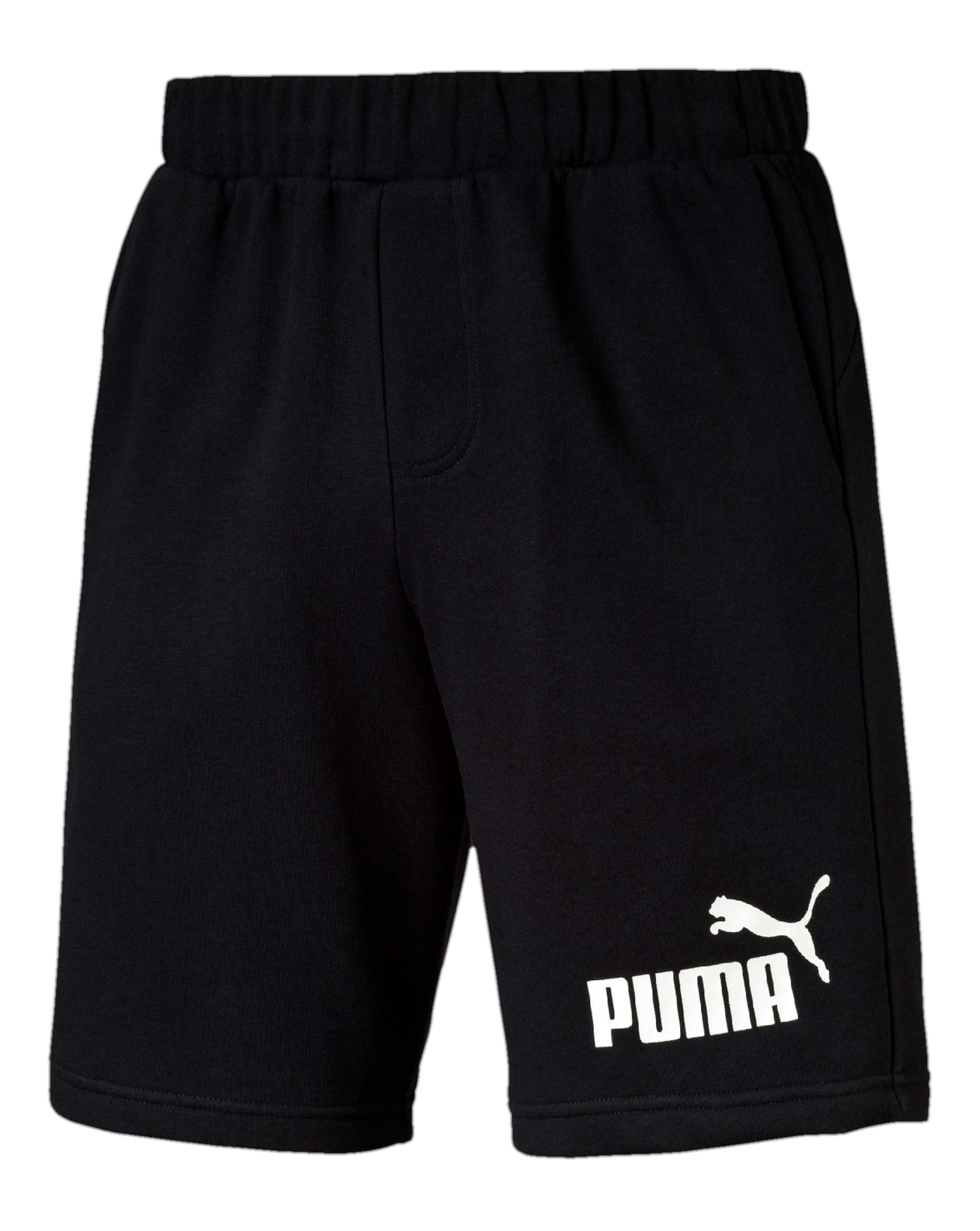 PUMA Black Essential Sweat Shorts