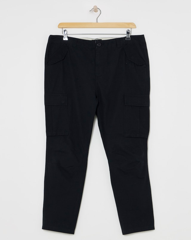 Relaxed Tapered Ripstop Cargo Trouser