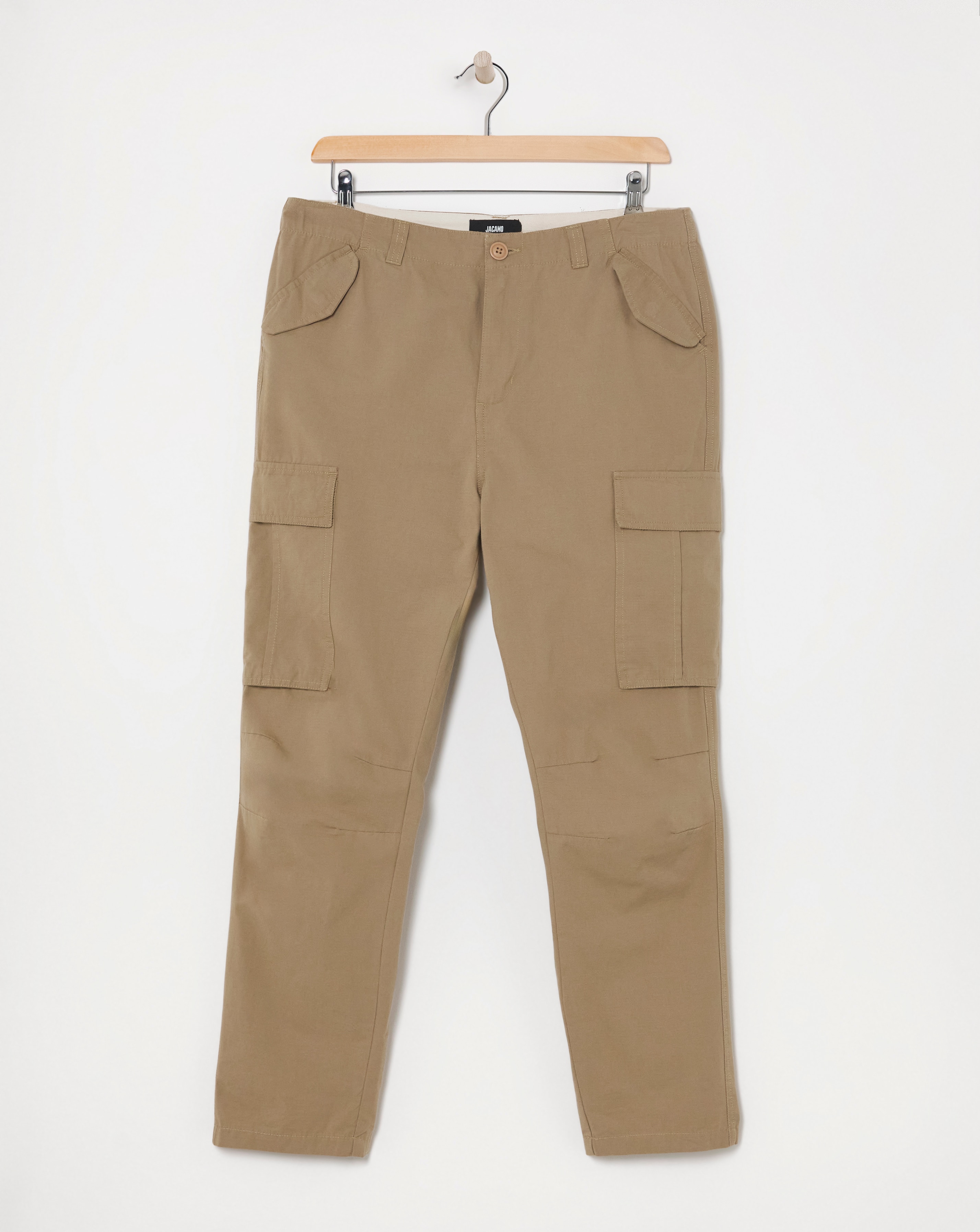 Relaxed Tapered Ripstop Cargo Trouser