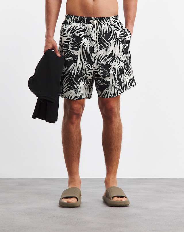 Mono Palm Print Reg Length