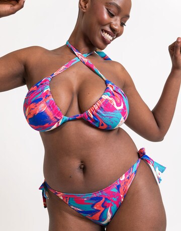 Curvy Kate Ibiza String Bikini Top Print Mix