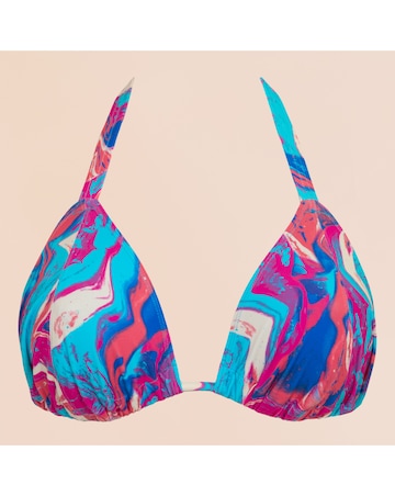 Curvy Kate Ibiza String Bikini Top Print Mix