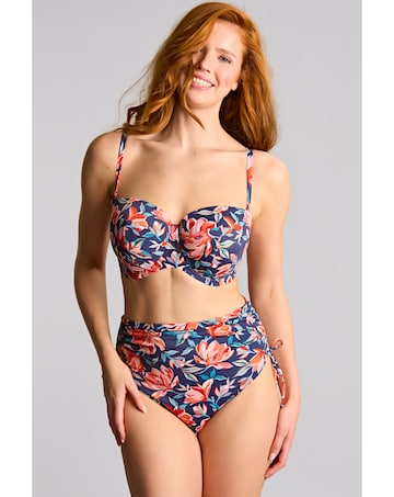 Panache Bette Balcony Bikini Top Liliflora Print