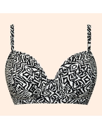 Curvy Kate Swim Wild Horizon Padded Balcony Bikini Top