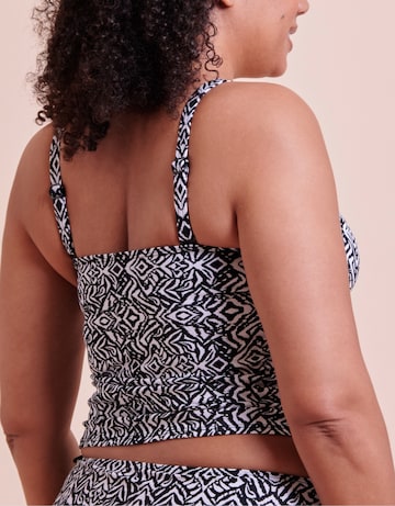 Curvy Kate Swim Wild Horizon Non-Wired Multiway Tankini Top