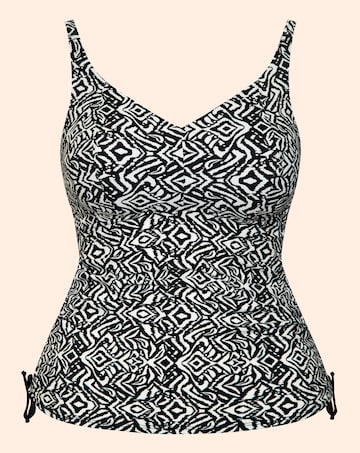 Curvy Kate Swim Wild Horizon Non-Wired Multiway Tankini Top