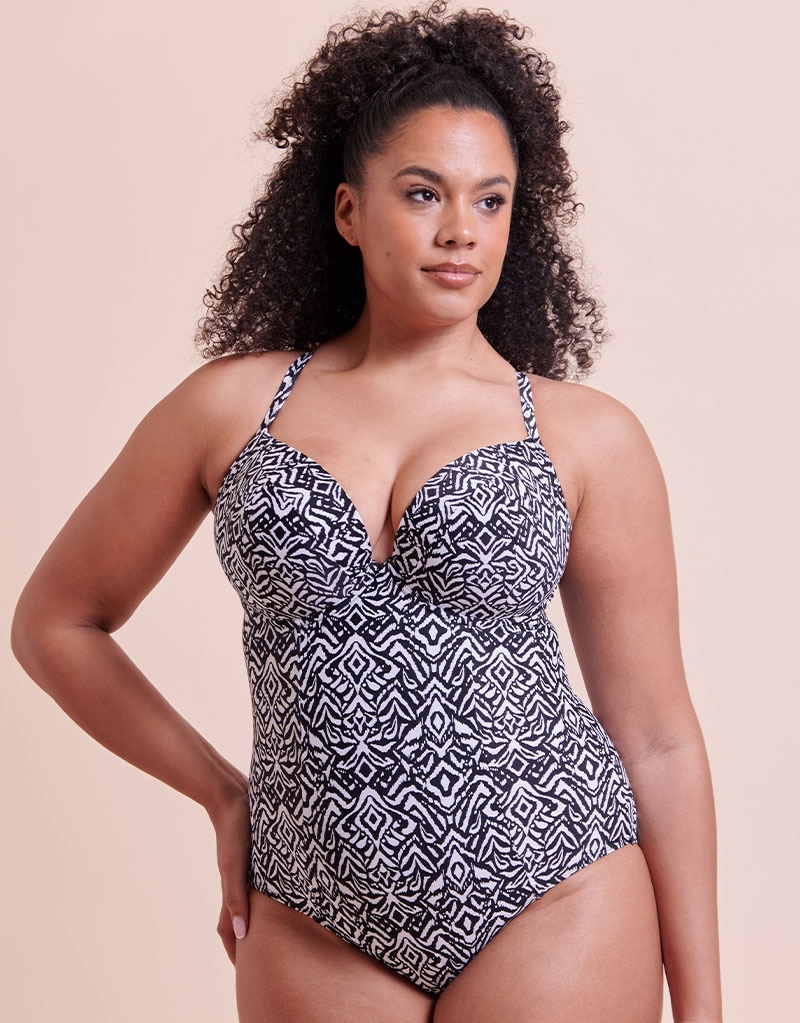 New In - Curvy Kate Swim Wild Horizon Swimsuit
