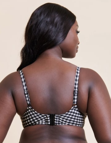 Curvy Kate Holiday Check Scooped Balcony Bikini Top