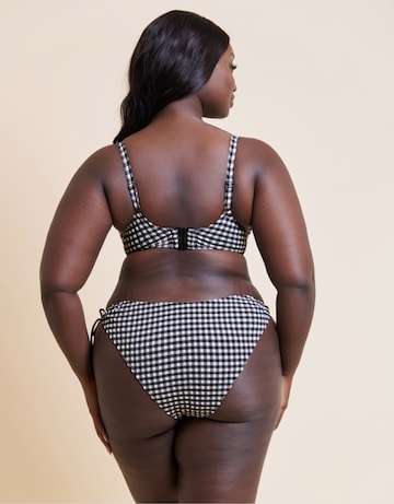 Curvy Kate Holiday Check Scooped Balcony Bikini Top