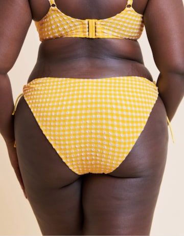 Curvy Kate Holiday Check Tie-Side Bikini Brief