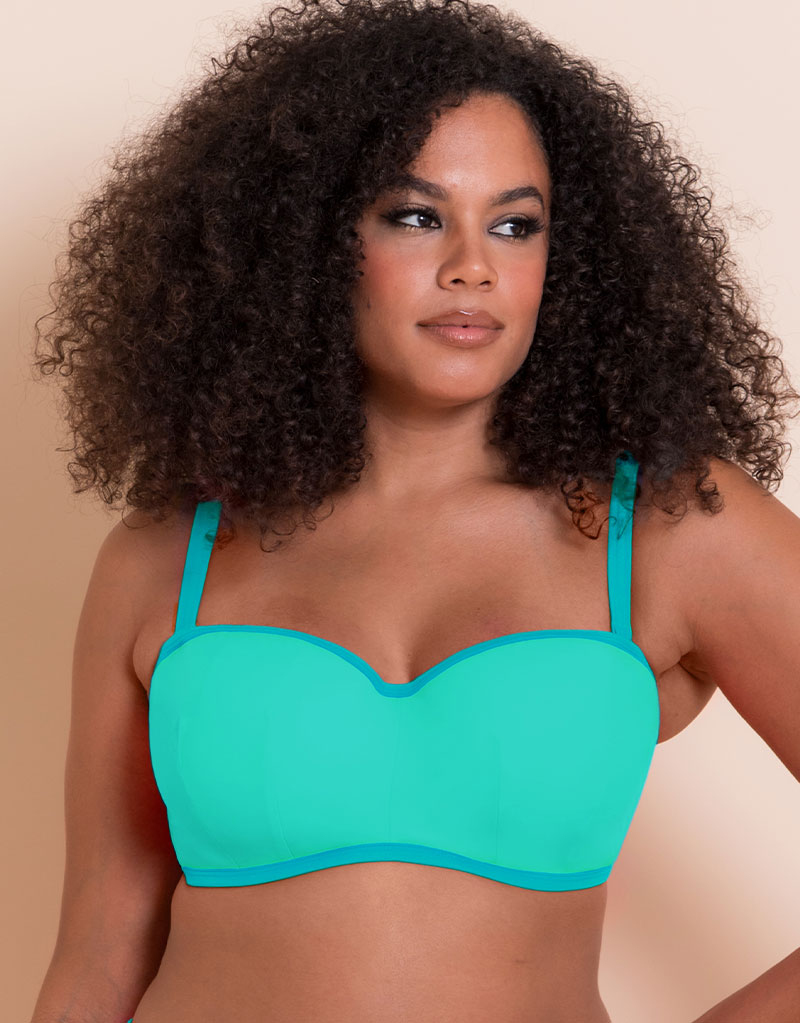 New In - Curvy Kate Minimalist Bandeau Bikini Top