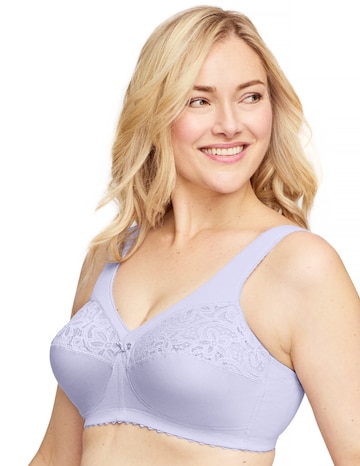 Glamorise Plus Size MagicLift Cotton Support Bra 1001
