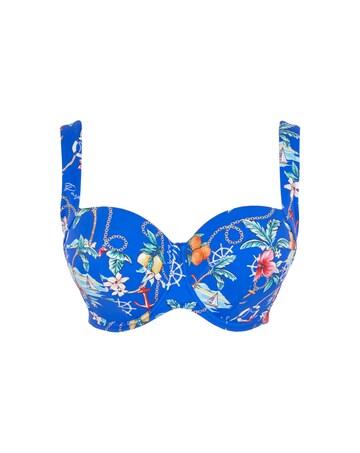 Panache Olivia Full Cup Bikini Top Paradiso Print
