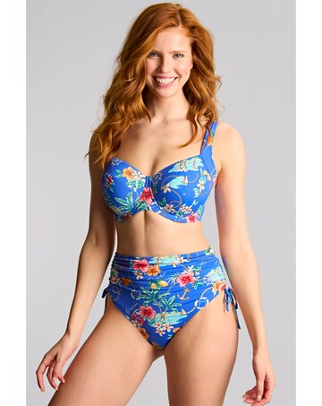 Panache Midi Bikini Brief Paradiso Print