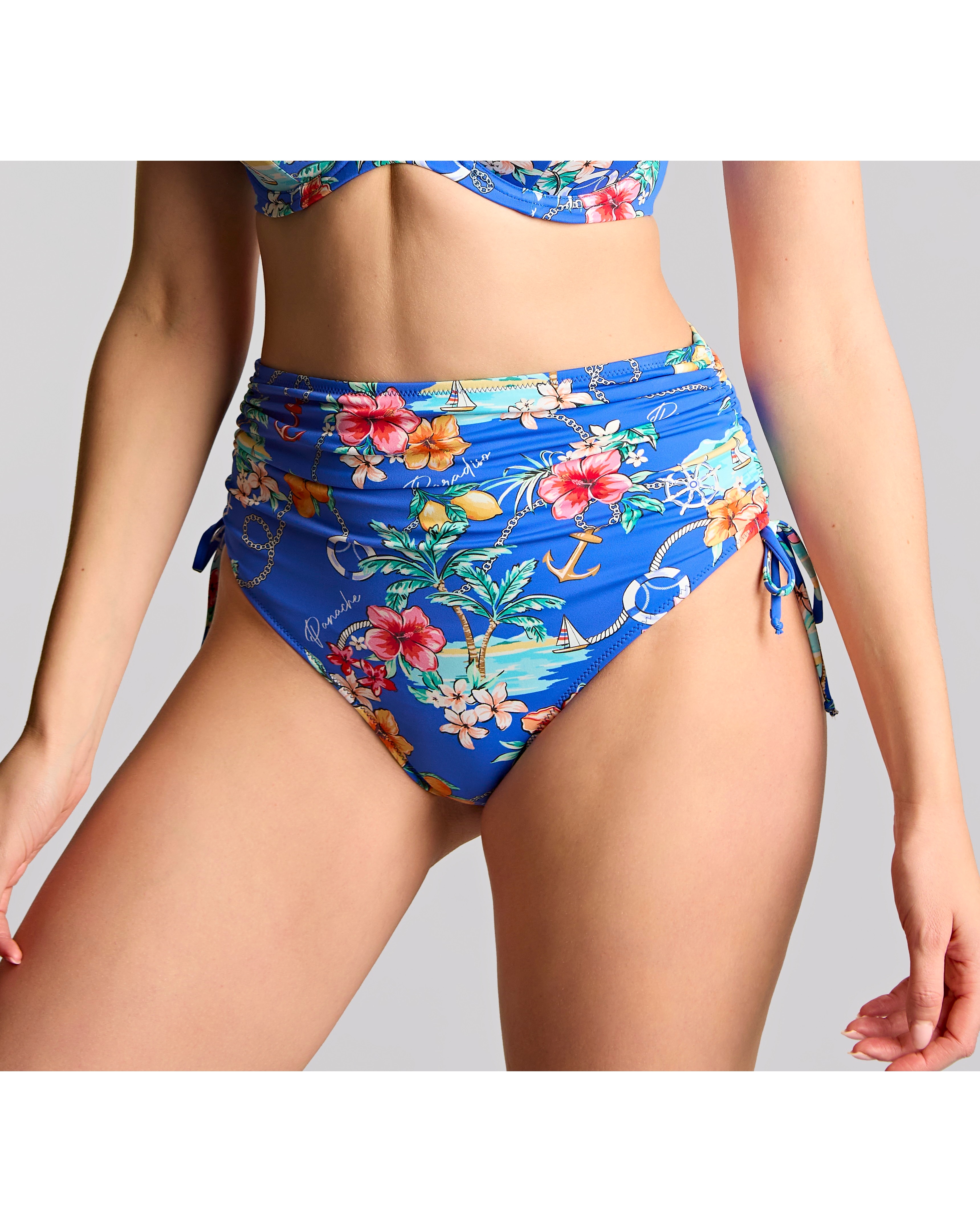 New In - Swimwear Midi Brief Paradiso Print