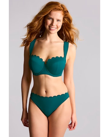 Panache Classic Bikini Brief Teal Blue
