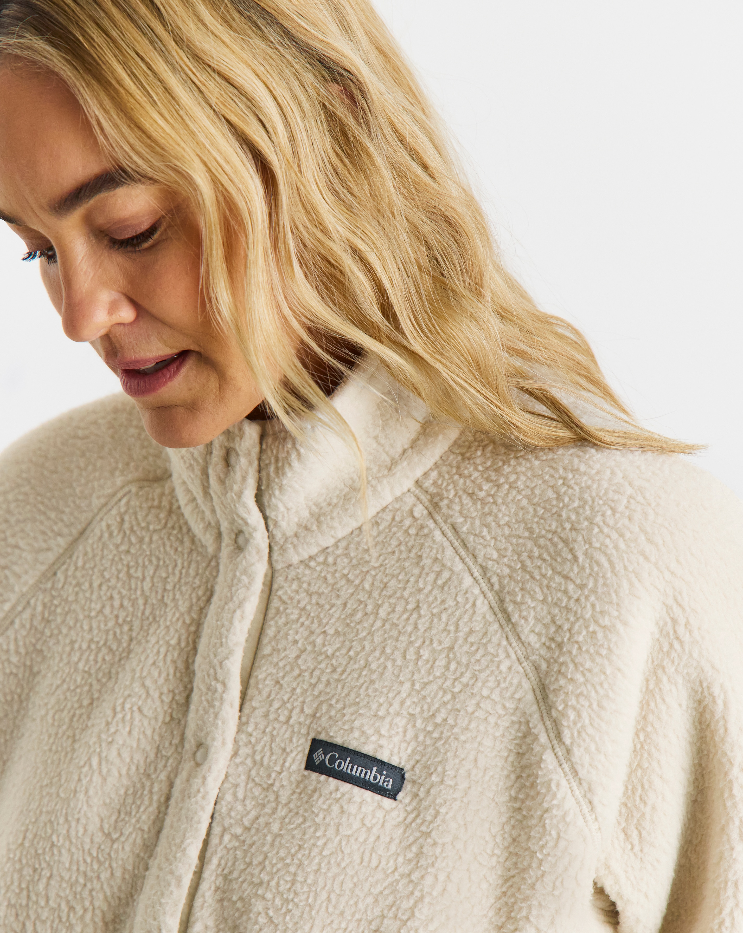 New In - Columbia Jasper Ridge pebbled Fleece