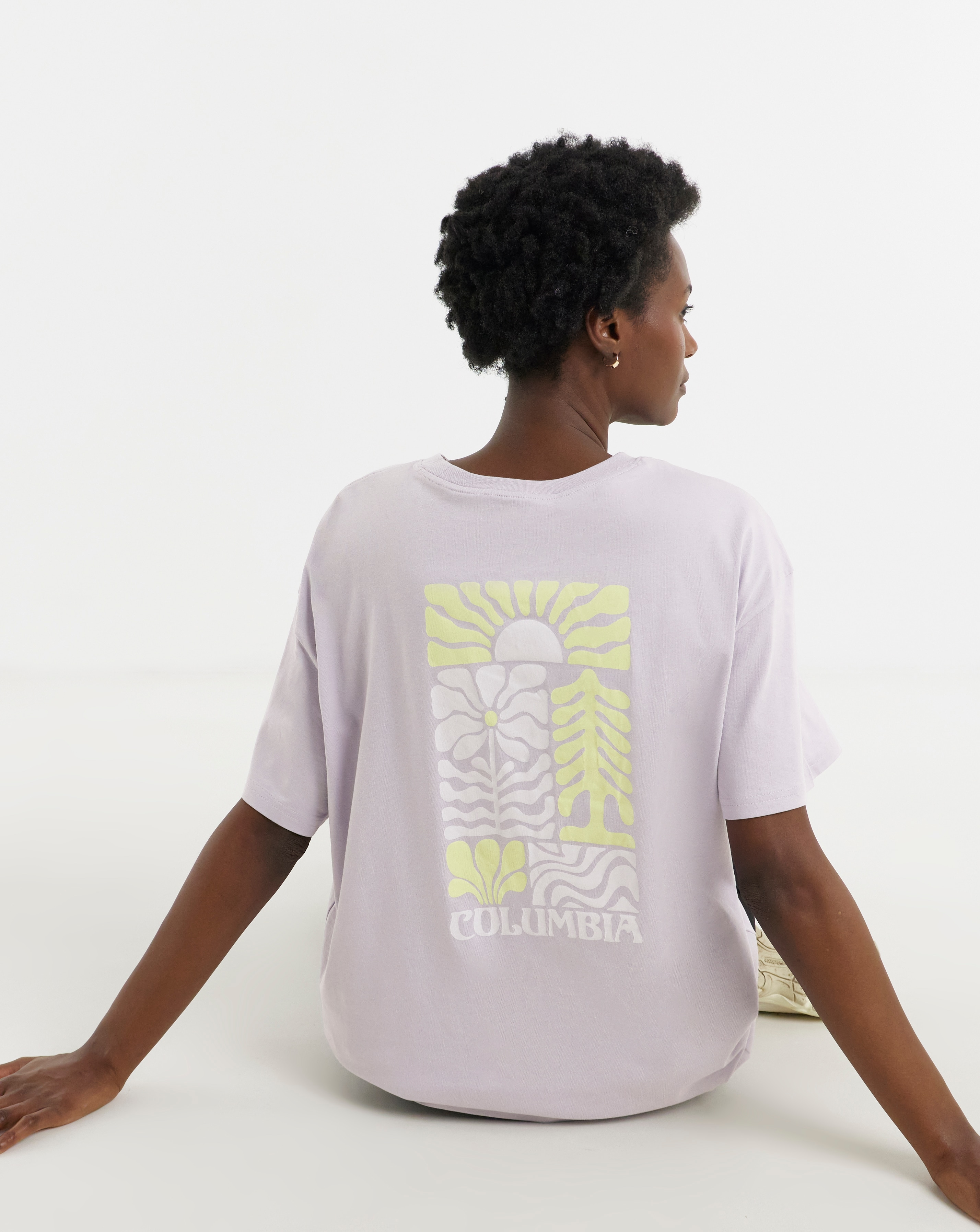 New In - Columbia Oversized Back Print T-Shirt