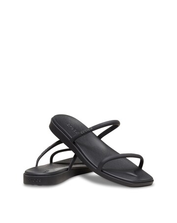 Crocs Black Miami Two Strap Sandal - Standard Fit
