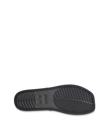Crocs Black Miami Two Strap Sandal - Standard Fit