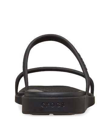 Crocs Black Miami Two Strap Sandal - Standard Fit