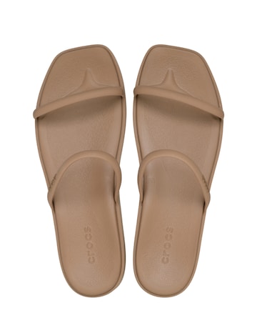 Crocs Milk Chocolate Miami Two Strap Sandal - Standard Fit
