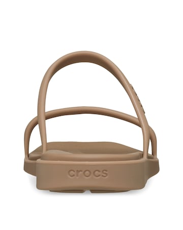 Crocs Milk Chocolate Miami Two Strap Sandal - Standard Fit