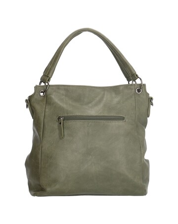 Enrico Benetti Caen 2 Handle Faux Leather Handbag