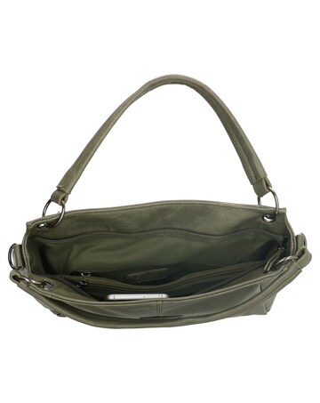 Enrico Benetti Caen 2 Handle Faux Leather Handbag