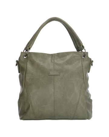 Enrico Benetti Caen 2 Handle Faux Leather Handbag