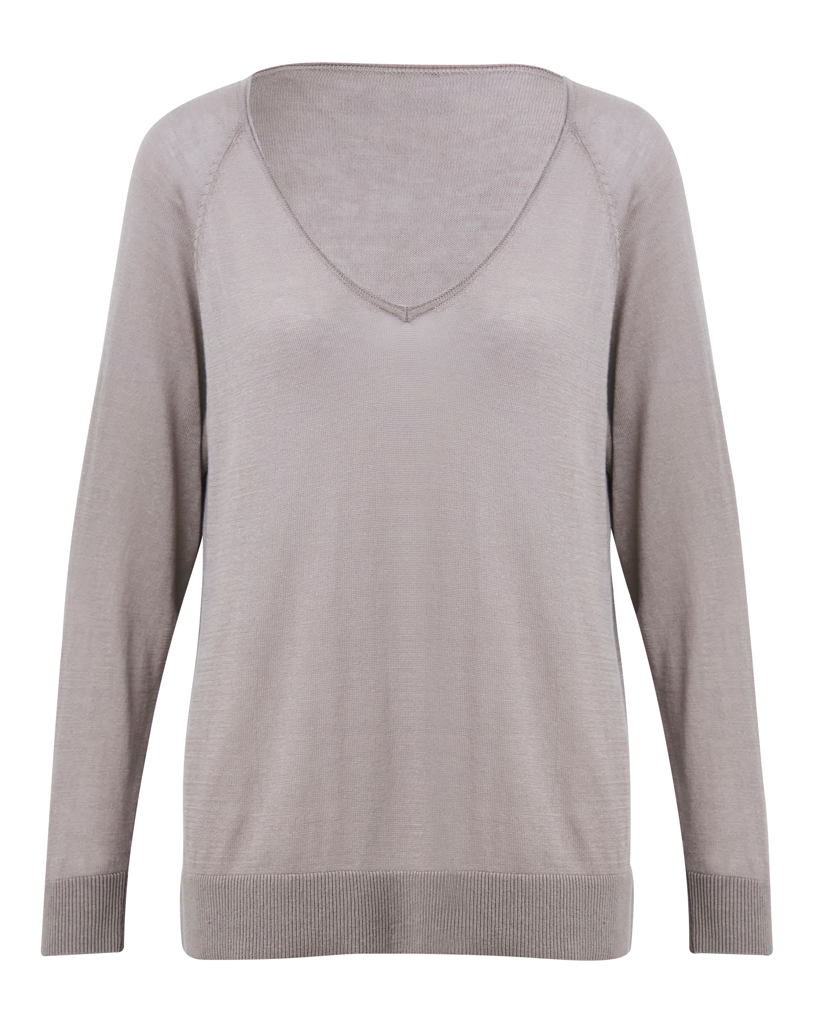 Anthology Fine Gauge V Neck Jumper