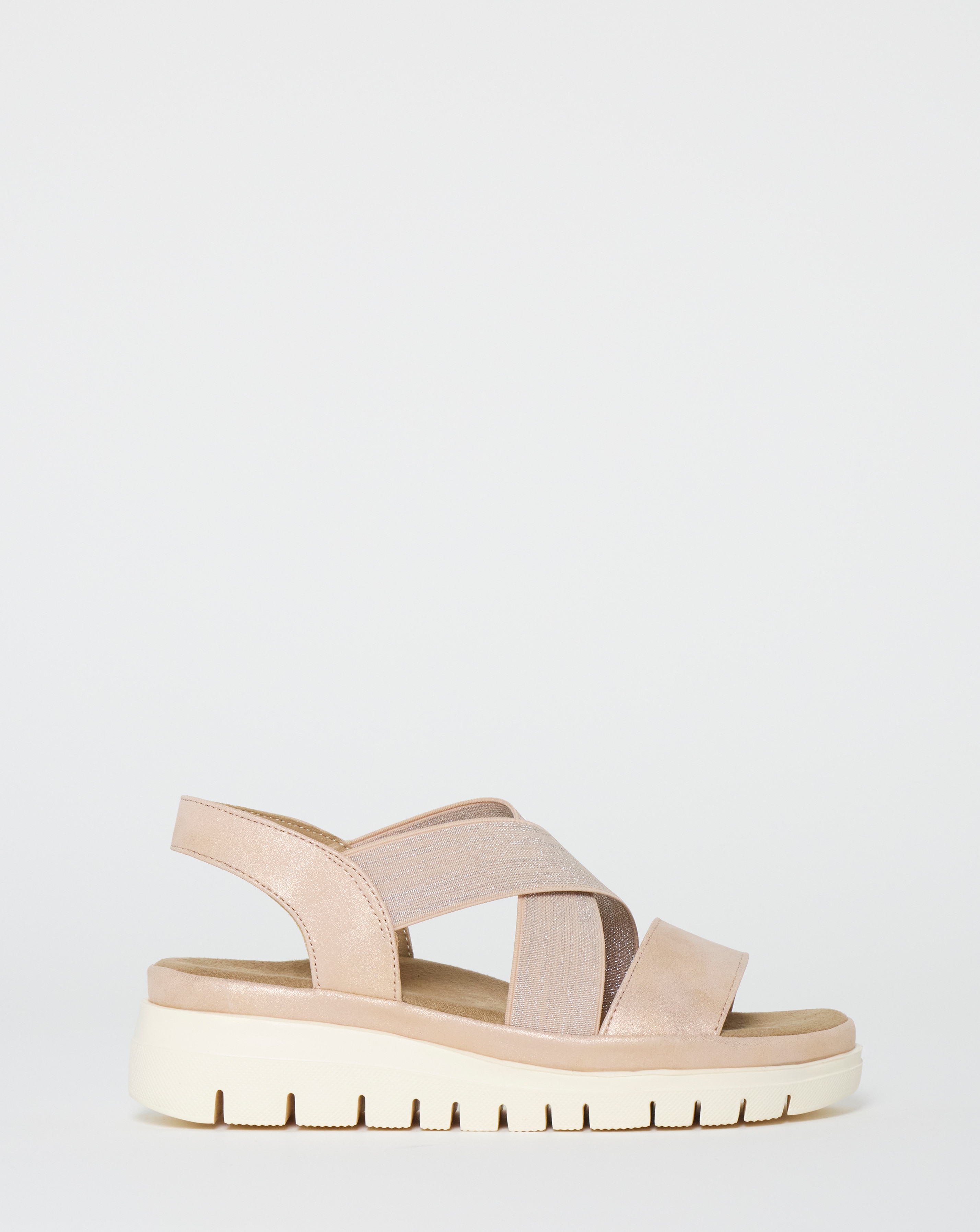 New In - Cushion Walk Stretch Flatforms E Fit