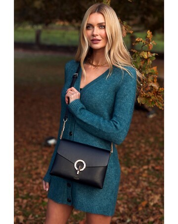 Luella Grey Anoushka Black Crossbody