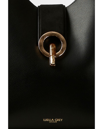 Luella Grey Lottie Black Hobo Tote