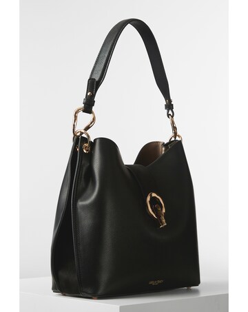 Luella Grey Lottie Black Hobo Tote