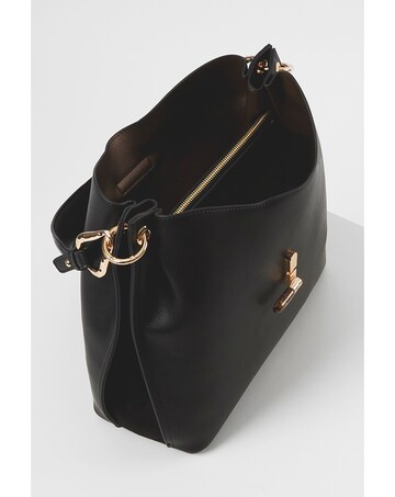 Luella Grey Lottie Black Hobo Tote