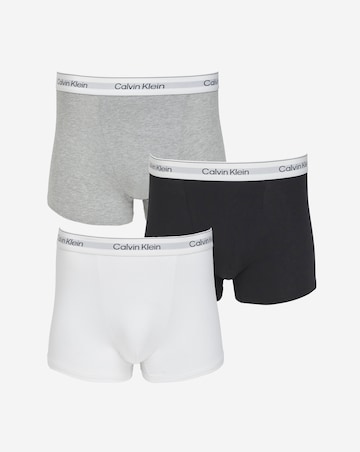 Calvin Klein 3 Pack Icon Cotton Stretch Trunk - Multi