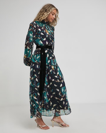 Hope & Ivy Edith Long Sleeve Maxi Dress