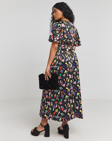 Twisted Wunder Ziggy Mushroom Maxi Dress