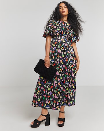 Twisted Wunder Ziggy Mushroom Maxi Dress
